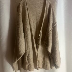 Zenana Outfitters Tan Women's Cardigan